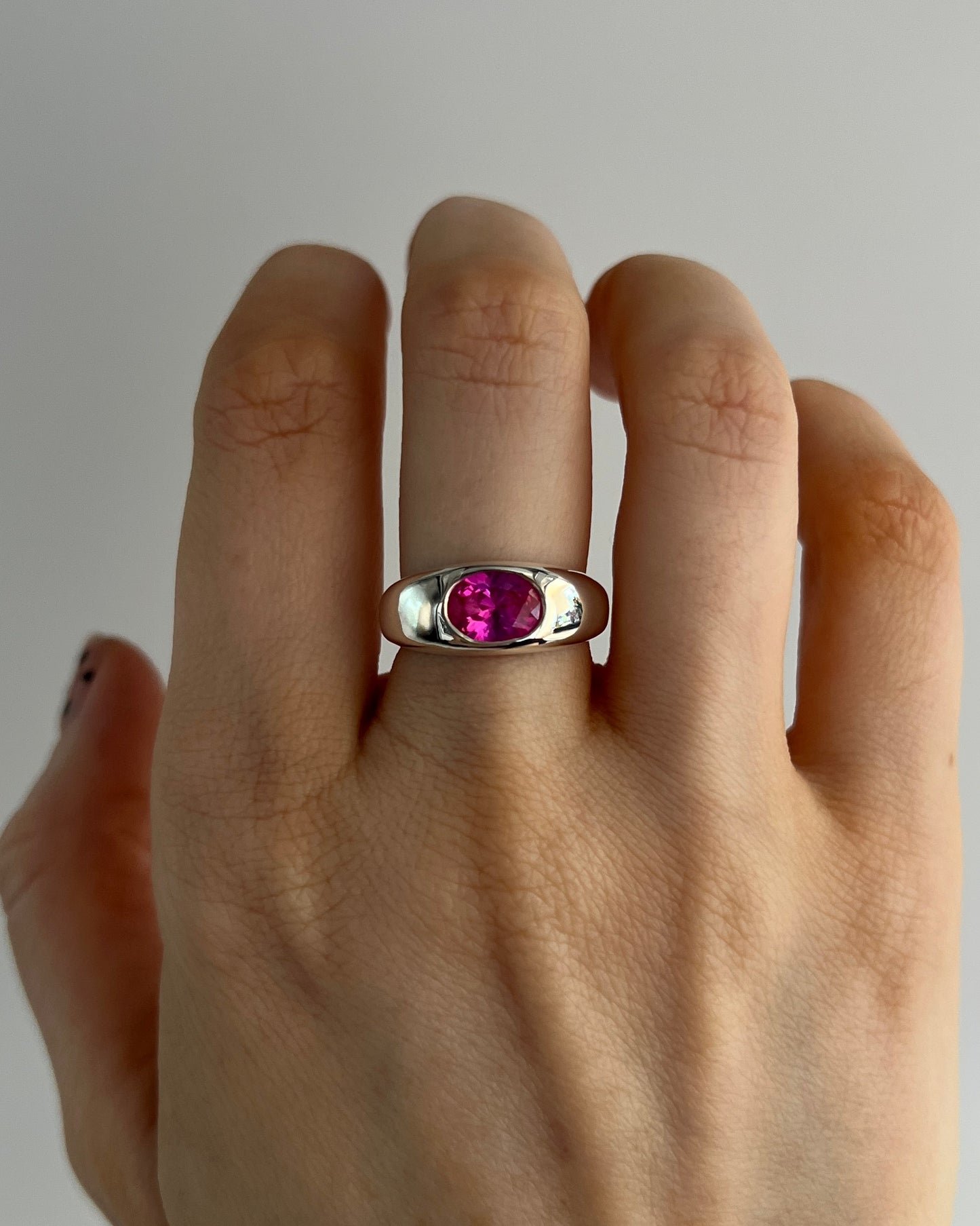 ONE-OFF CHUNKY DOME RING