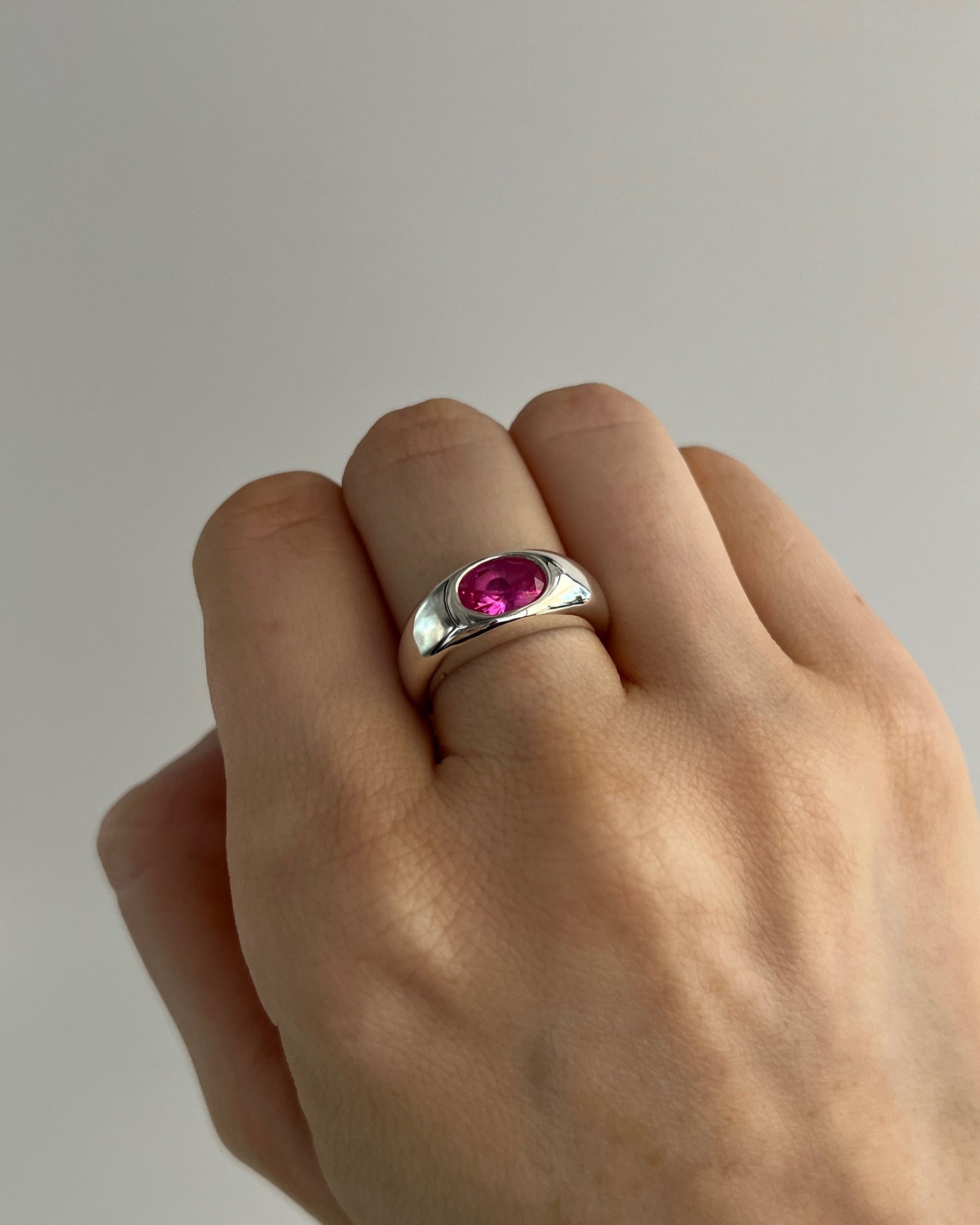 ONE-OFF CHUNKY DOME RING