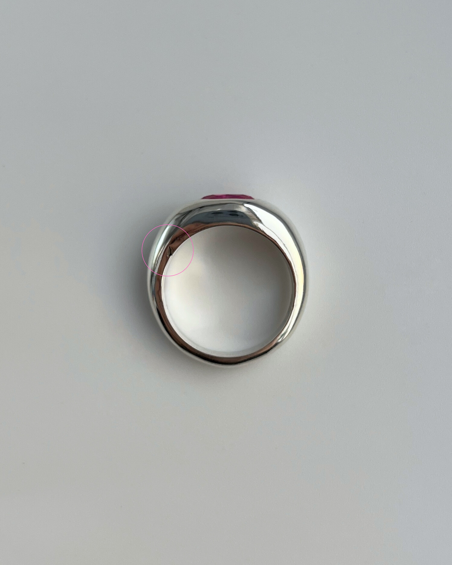 ONE-OFF CHUNKY DOME RING