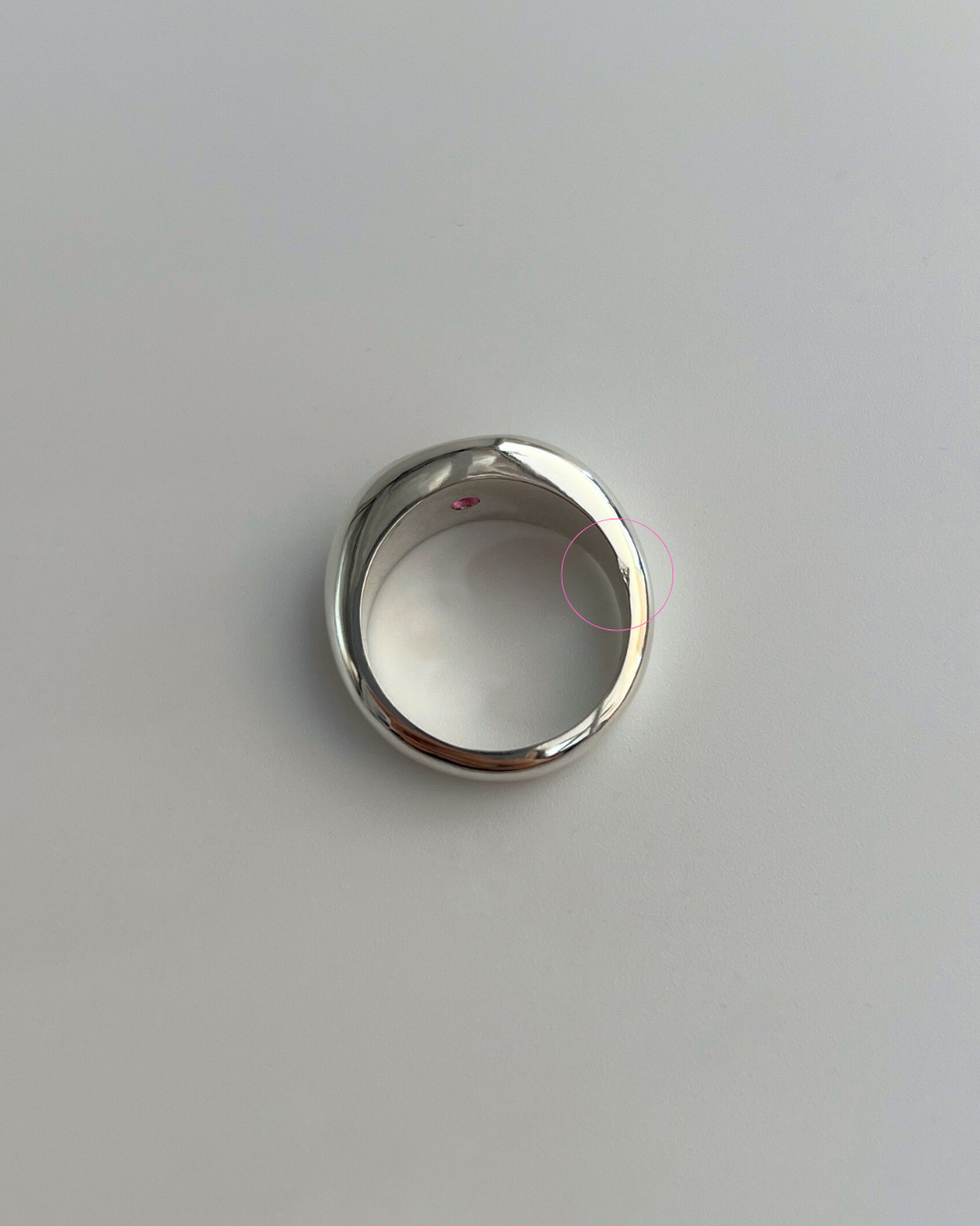 ONE-OFF CHUNKY DOME RING